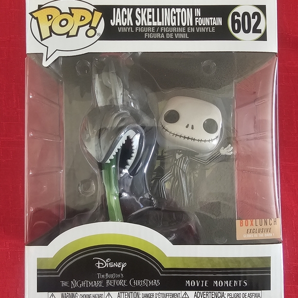 Funko Pop! Nightmare Before Christmas Jack Skellington in Fountain Glow BoxLunch